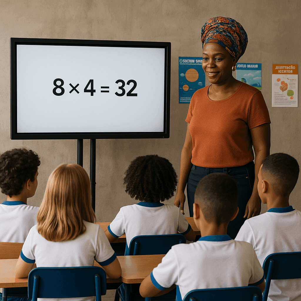 Gestor em sala de aula